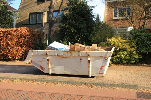Eco-friendly furniture disposal methods used